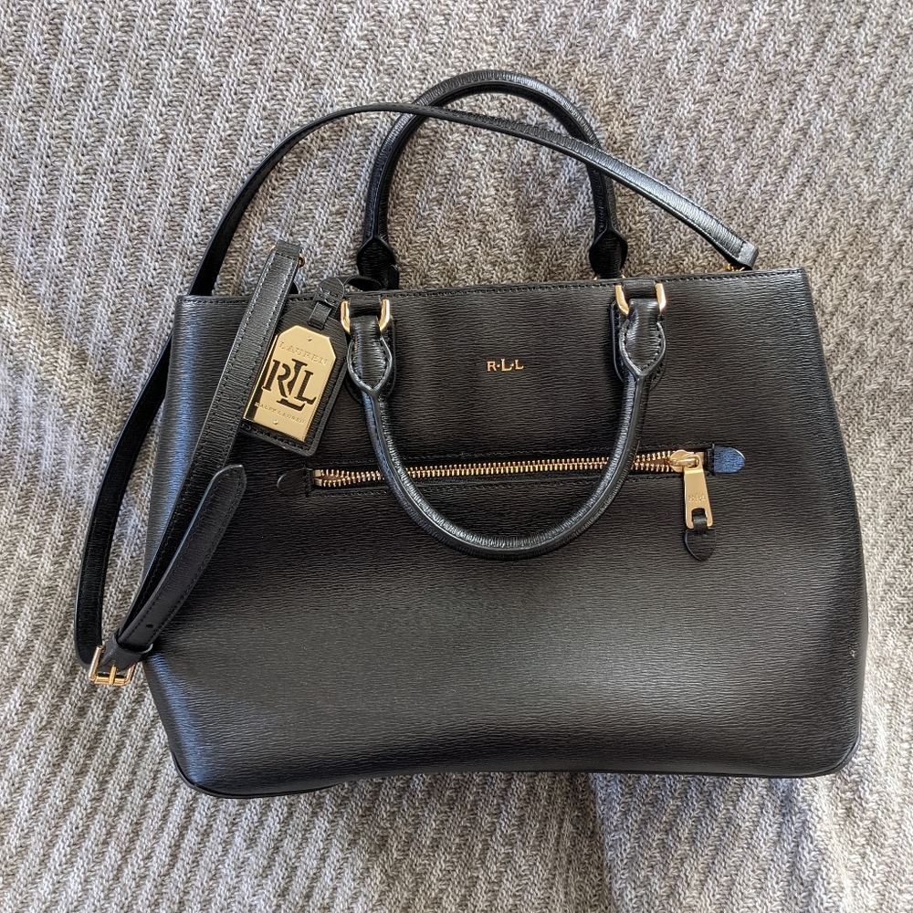 Ralph lauren black handbag